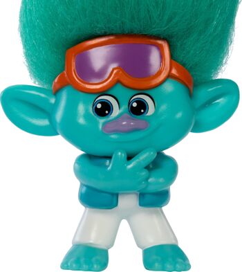 Mattel - Réf : HTH35 - Les Trolls 3 - Coffret 5 Petites Poupées Brozone En Tournée - Figurines - 3 Ans Et + 5