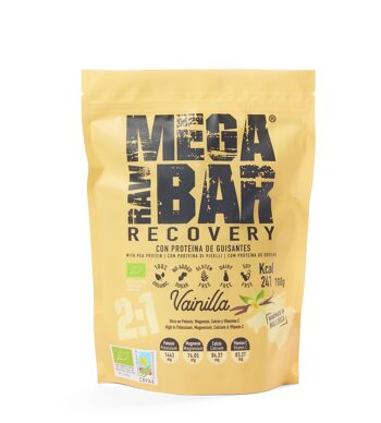 MEGA RECOVERY VANILLA -Poudre pour shakes protéinés et récupération musculaire post-entraînement à la Vanille 3