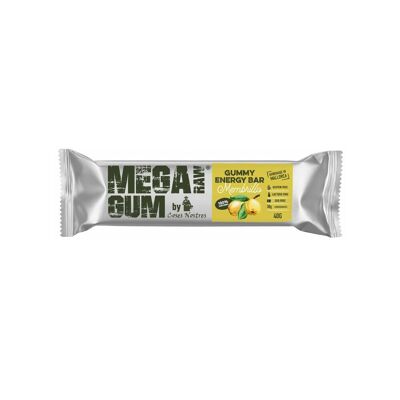 MEGARAWGUM BOX OF 12X 40G QUINCE - Organic Quince Gummy. Instant energy and a texture intermediate between a gel and a Bar