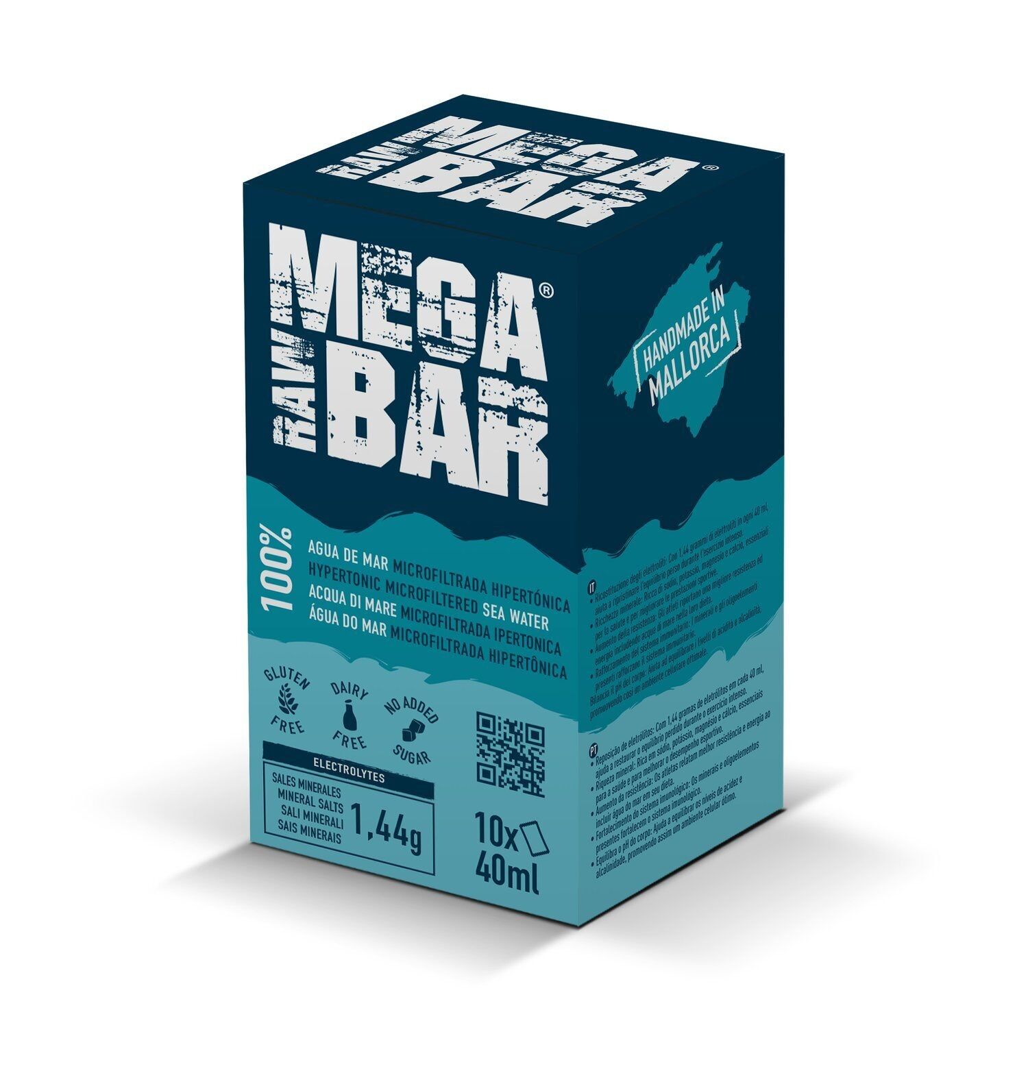 ELETTROLITI 100% ACQUA DI MARE IPERTONICA 10X40mL