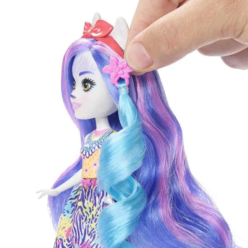 Enchantimals Gala Enchanté Mini-Poupée Ladonna Coccinelle Et Figurine Waft Avec Jupe Et Accessoires Amovibles A Collectionner Jouet Enfant Des 3 Ans Hnt57