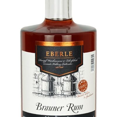 Rhum brun EBERLE - véritable rhum d'outre-mer