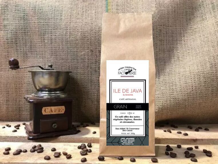 JAVA ISLAND BUNISORA KAFFEEBOHNEN - 500g