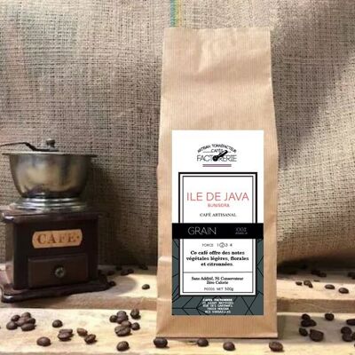 ISLAND OF JAVA BUNISORA COFFEE BEANS - 500g