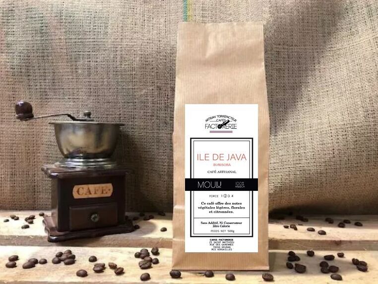 JAVA ISLAND BUNISORA GEMAHLENER KAFFEE - 500 g