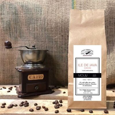 JAVA ISLAND BUNISORA GROUND COFFEE - 250g
