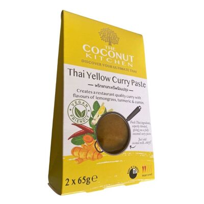 Pasta de curry amarillo fácil sobre 2x65g
