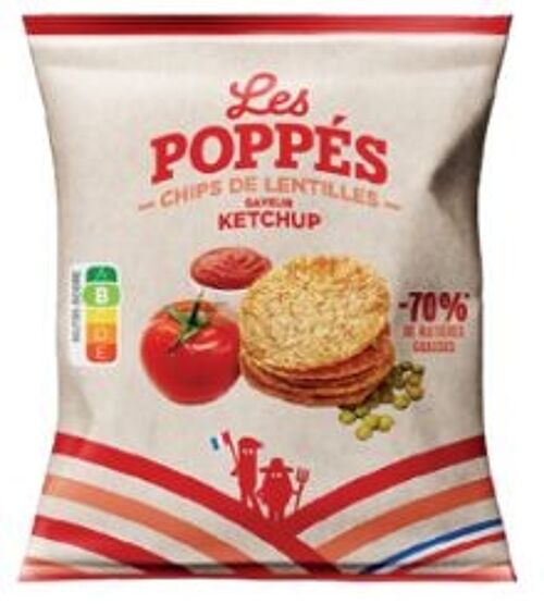 Chips de Lentilles - saveur Ketchup - 20g