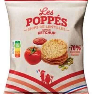 Chips de Lentejas - Sabor Ketchup - 20g