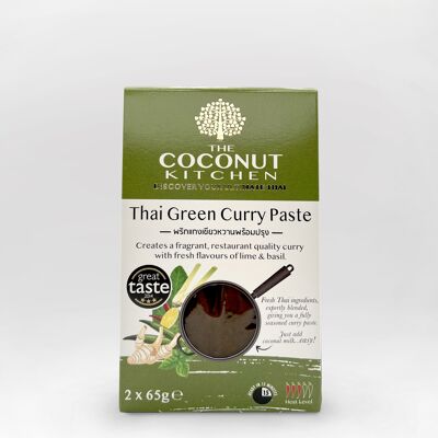 Pâte de curry vert facile 2x65g Sachet