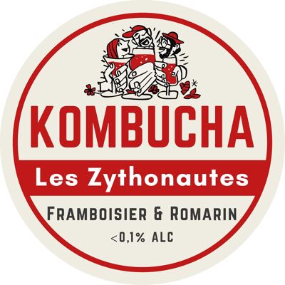 Kombucha - Lampone e rosmarino - 75cl