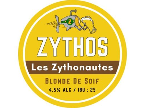 Blonde sans gluten - Zythos - 33cl