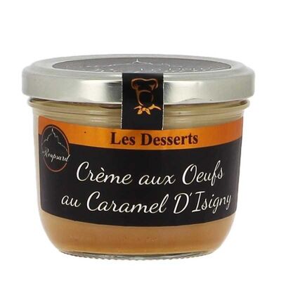 Crème aux oeufs et caramel d'Isigny 180g - Le Père Roupsard