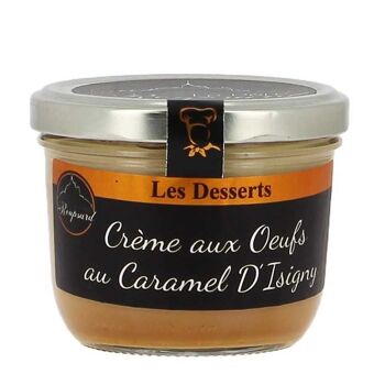 Crème aux oeufs et caramel d'Isigny 180g - Le Père Roupsard 1