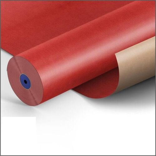 Cadeaupapier – Inpakpapier – kraft rood – 60cm x 400m