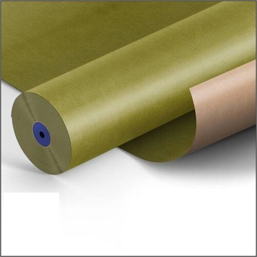 Gift wrapping paper – Wrapping paper – kraft olive – 60cm x 400m