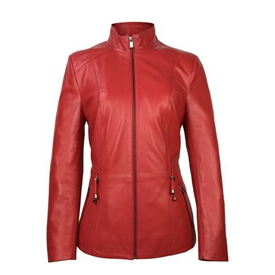 Zerimar Veste femme 100% cuir véritable