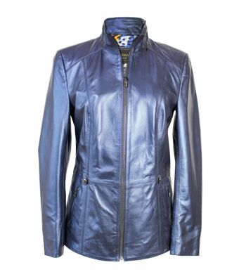 Zerimar Veste femme 100% cuir véritable 3