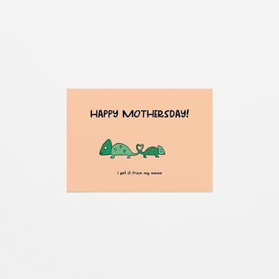 tarjeta de felicitación - feliz día de la madre
