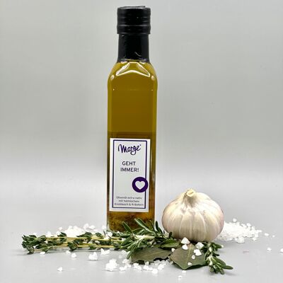 ALWAYS WORKS Garlic-herb oil