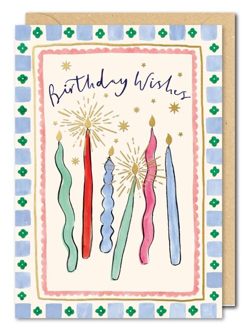 Birthday Candles  Card