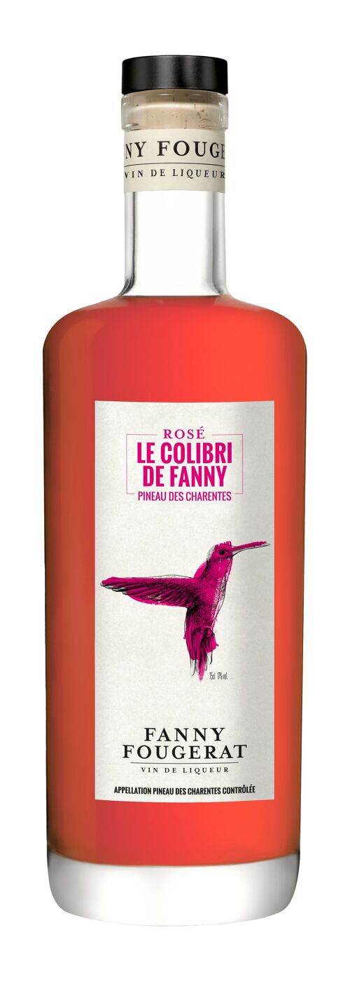 Fanny Fougerat - Pineau Rosé des Charentes - Le Colibri de Fanny
