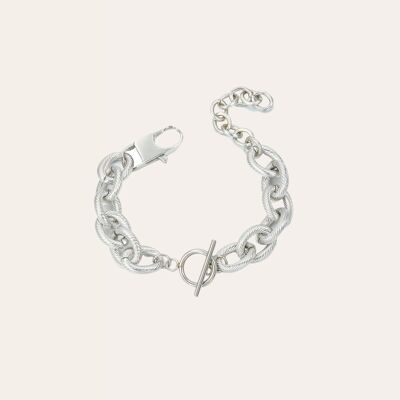 BLANCA SILVER T CLASP