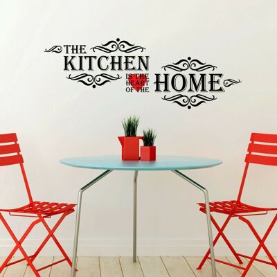 Walplus Kitchen Quote Self Adhesive Wall Sticker Decal 3D DIY Living Room