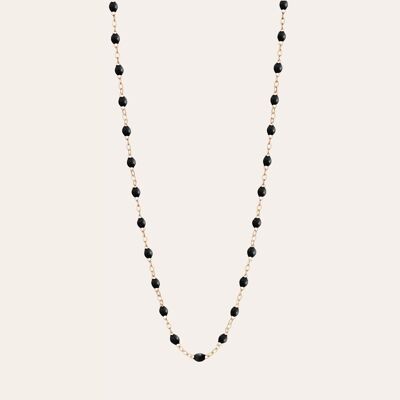 COLLIER RESINE DORE NOIR