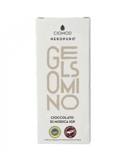 Tavoletta di Cioccolato di Modica al Gelsomino - Ciomod