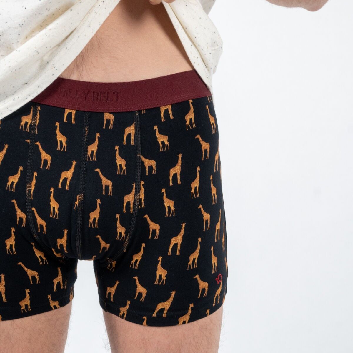 Boxer giraffa in cotone biologico
