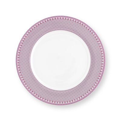 PIP - Lily & Lotus Lilac dinner plate - 26.5cm