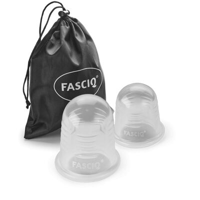 Set di coppette in silicone | Tazze Piccole e Grandi | Migliora la perfusione e rimuovi i rifiuti corporei | Coppe per massaggi | Silicone di grado FDA