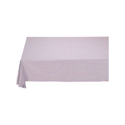 PIP - Nappe Rayée Lilas - 160x250cm