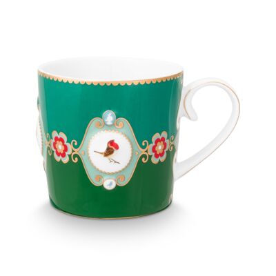 PIP - Taza Small Love Birds Esmeralda/Verde - 150ml