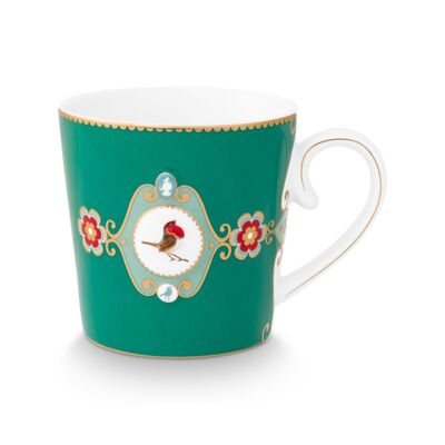 PIP - Large Love Birds Emerald mug - 250ml