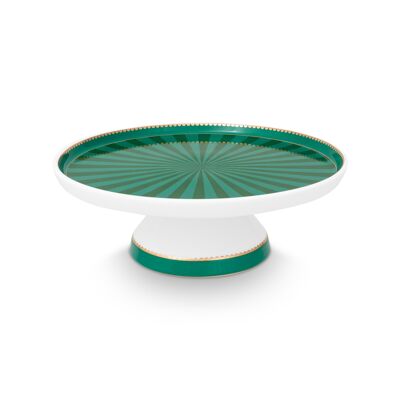 PIP - Mini piatto da torta Love Birds Smeraldo/Verde - 21 cm