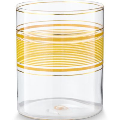 PIP - Yellow Pip Chique water glass - 250ml