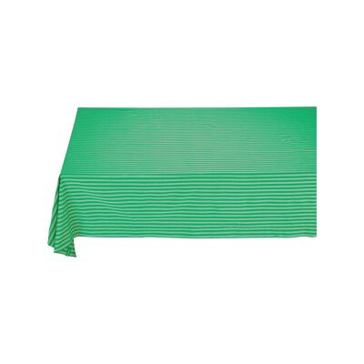 PIP - Nappe Rayée Vert - 180x300cm