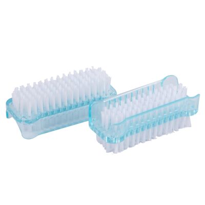 Ensemble de 2 brosses de nettoyage pour ongles turquoise - Par Ashley