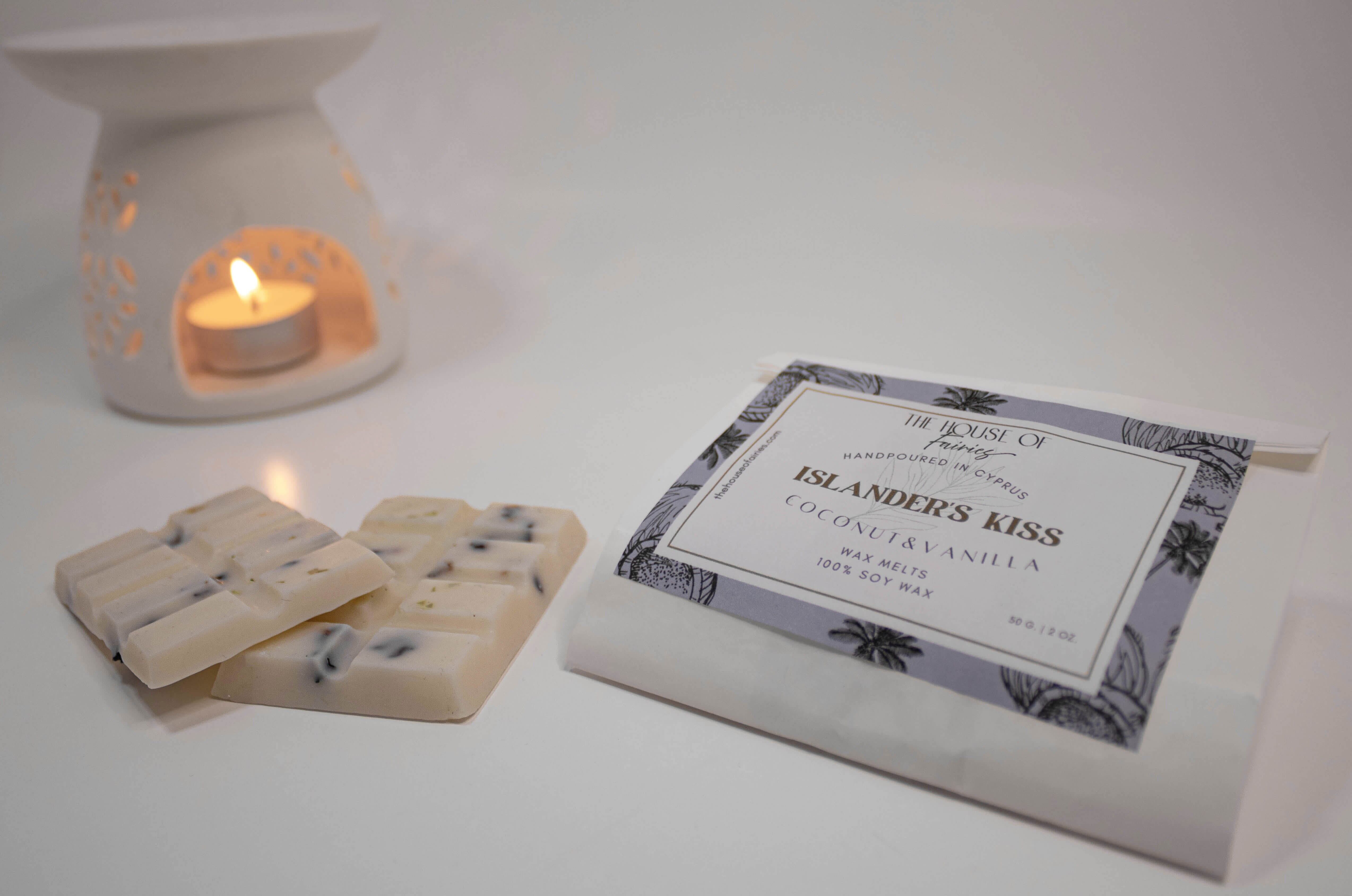 Islander's Kiss Cera Derretida 50g - Coco y Vainilla