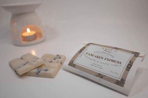 Pancakes Express Wax Melts 50g - Cinnamon & Maple Syrup