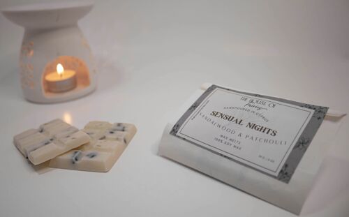 Sensual Nights Wax Melts 50g - Sandalwood & Patchouli