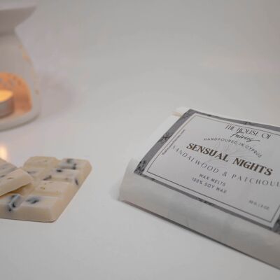 Sensual Nights Wax Melts 50g - Sandalwood & Patchouli