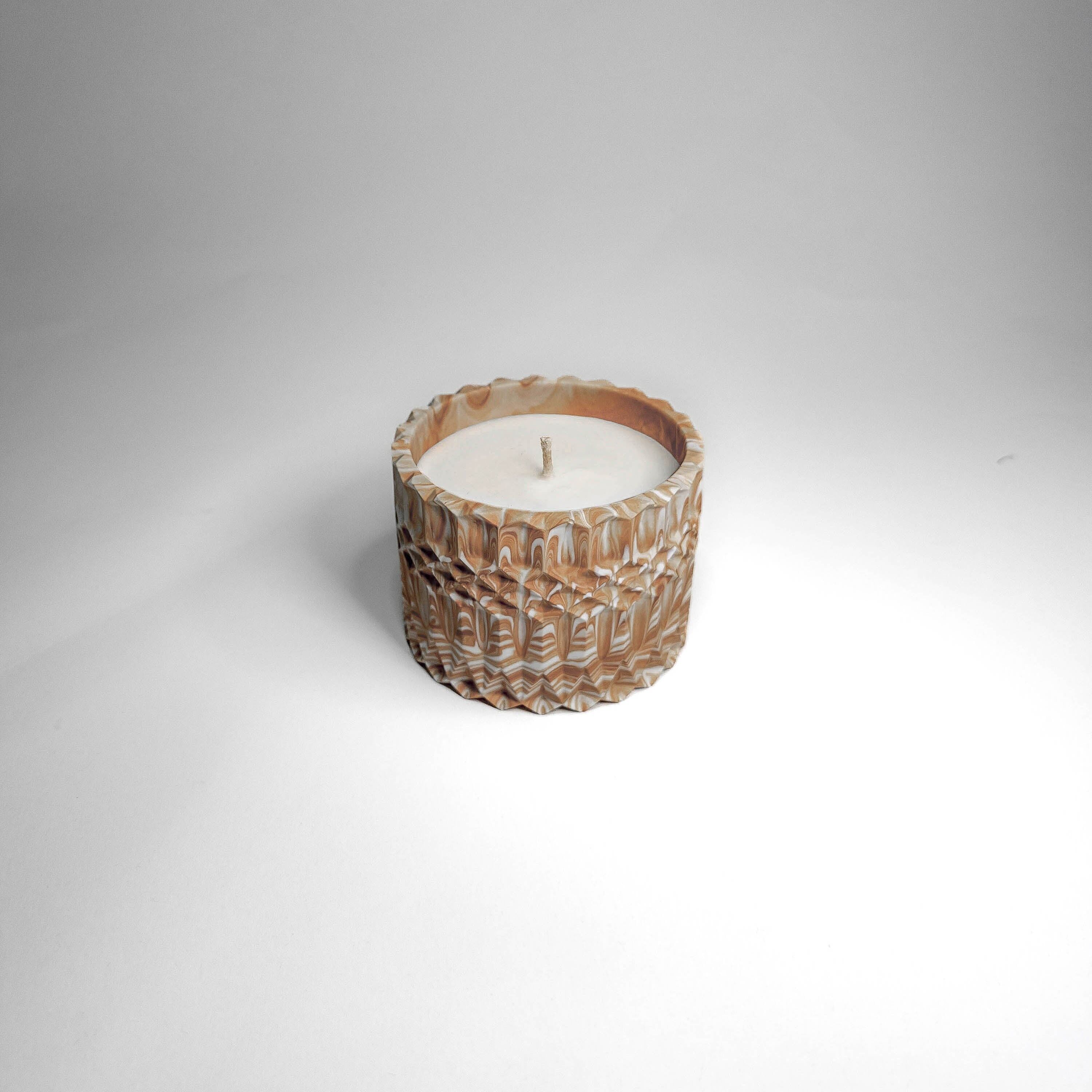 Citrus Breeze Mandala-Kerze – Zitrusfrüchte und hawaiianisches Meersalz, 200 g