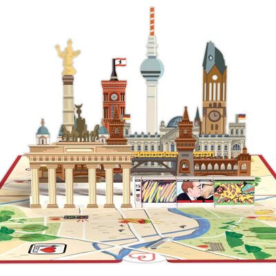 Mappa pop-up di Berlino