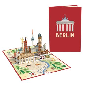 Carte pop-up de Berlin 2