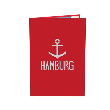 Carte pop-up de Hambourg 4