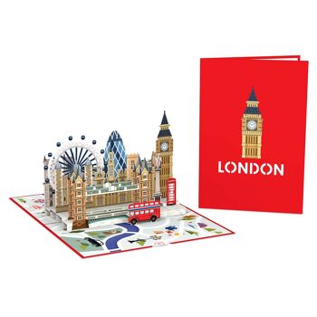 Carte pop-up de Londres 2