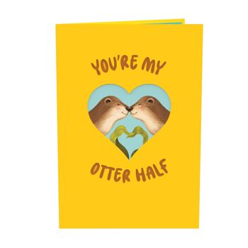 Tu es ma carte pop-up Otter Half 4